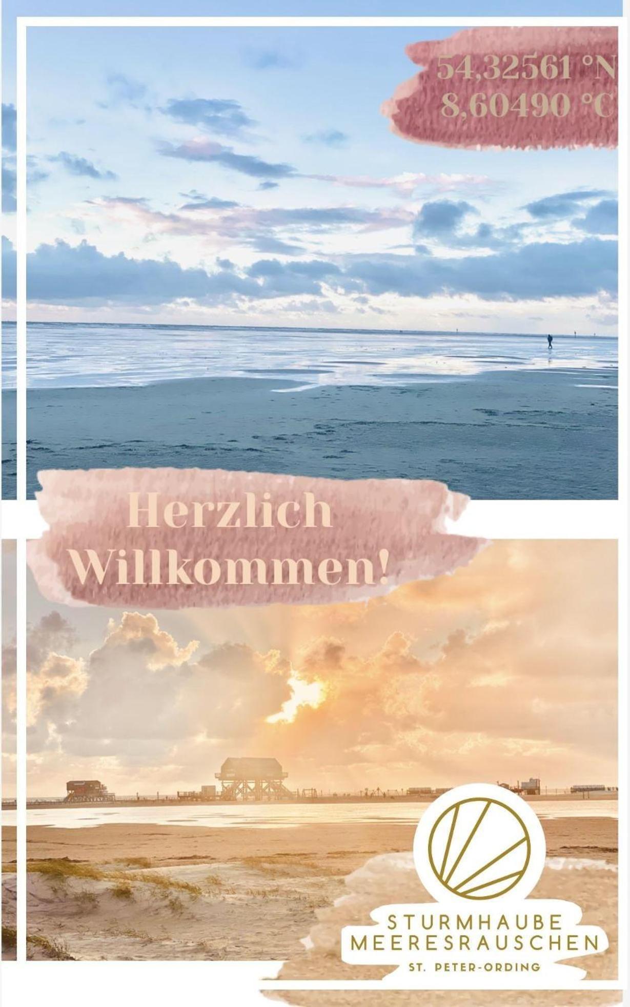 Haus-Sturmhaube-Meeresrauschen-Whg-04 Sankt Peter-Ording Eksteriør bilde